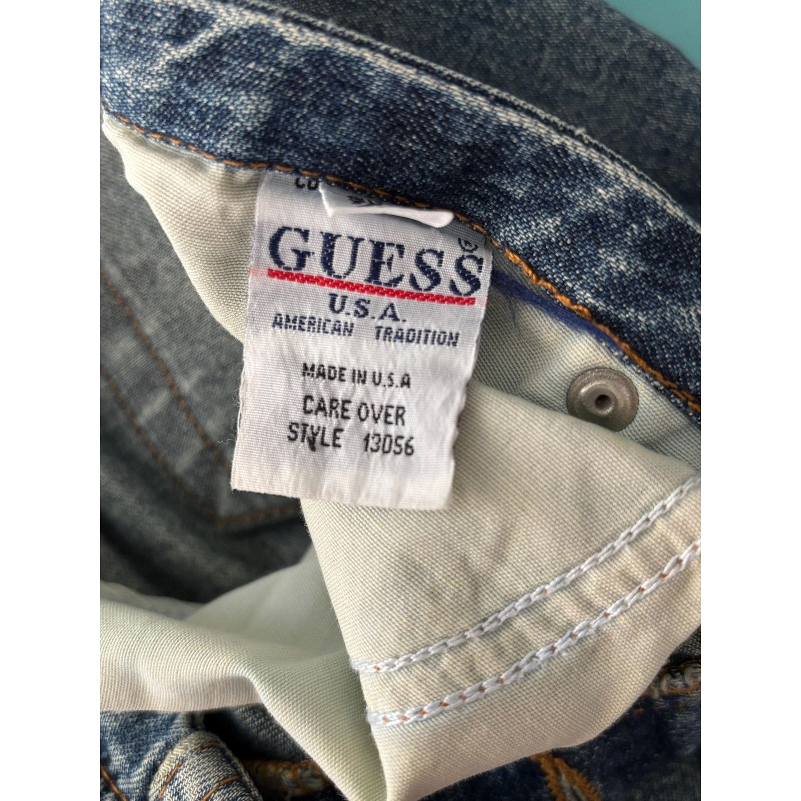 Guess × Vintage Vintage Guess USA Jeans 29 Y2K High Rise Bootcut 90s Archive Size US 29 - 9 Thumbnail
