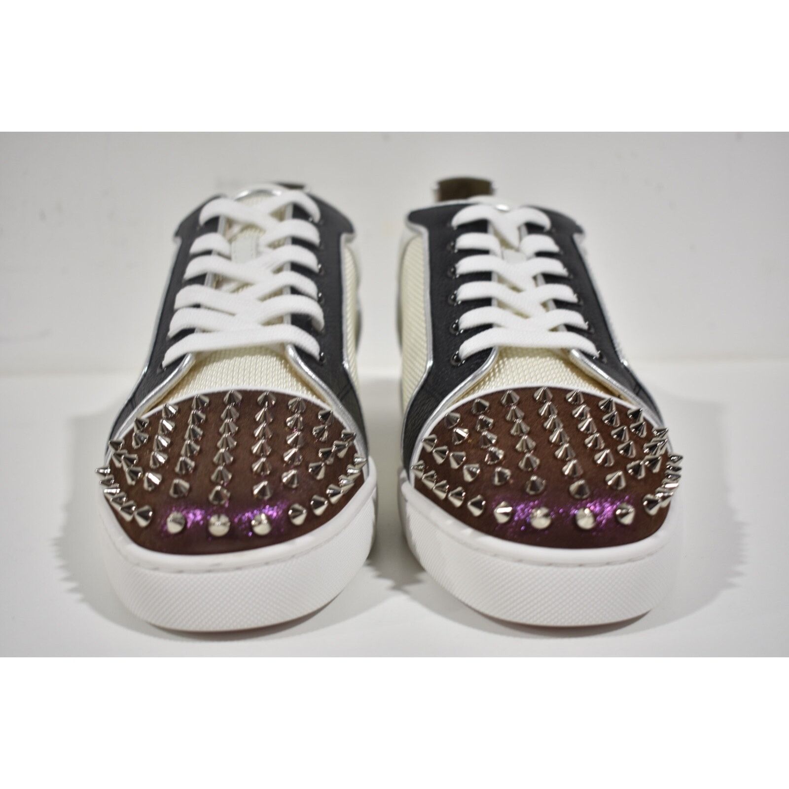 Christian Louboutin Christian Louboutin Louis Junior Spikes Low Top Sneakers Size US 11 / EU 44 - 5 Thumbnail