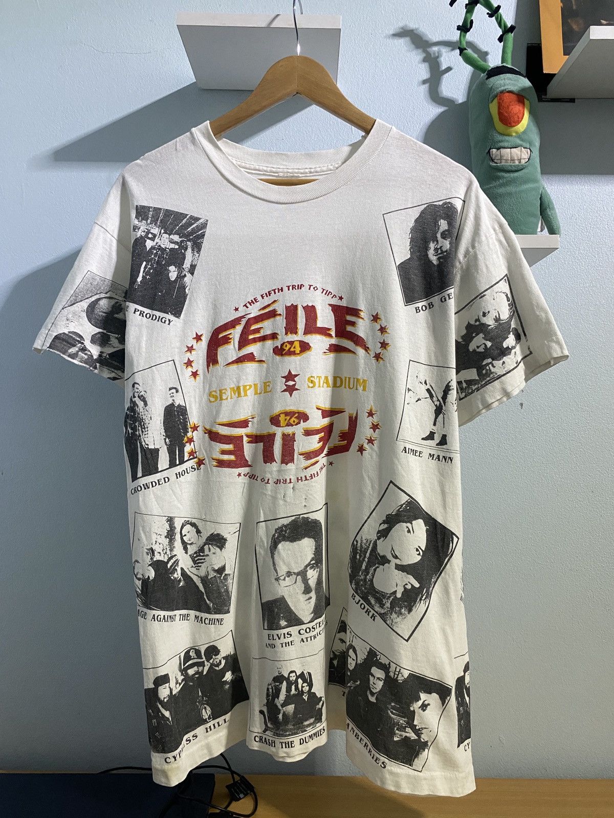 Vintage Feile Festival 1994 Band T-Shirt.