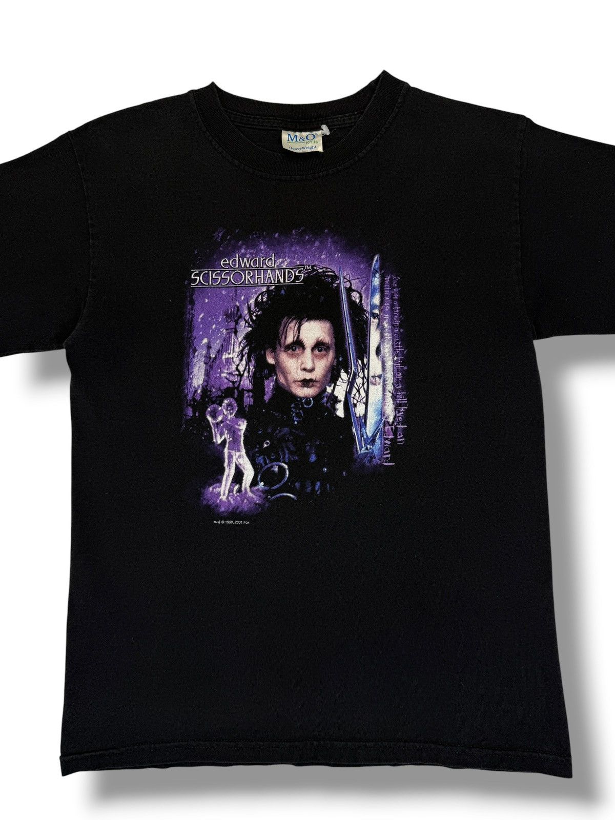 Vintage Vintage 2001 Edward Scissorhands Movie Tee Shirt Size US S / EU 44-46 / 1 - 3 Thumbnail