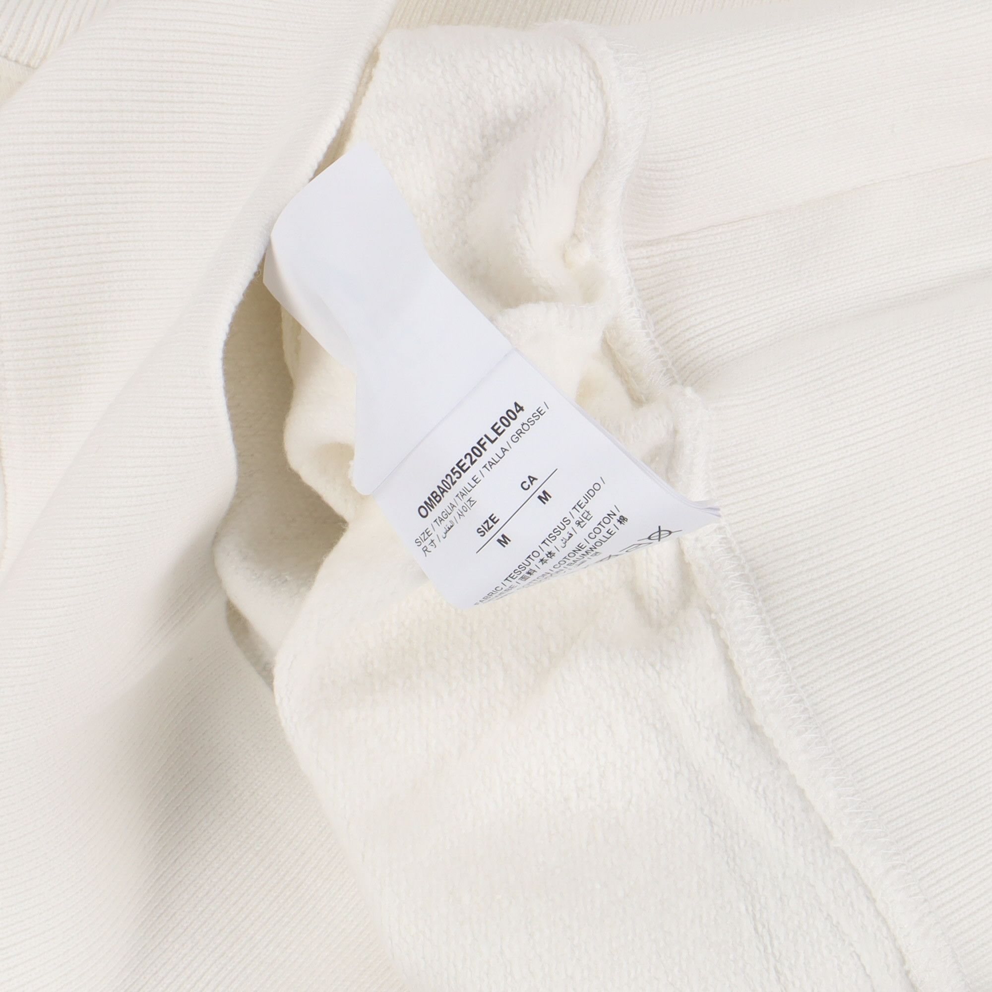 Off-White White Caravaggio Arrows Sweatshirt Size US M / EU 48-50 / 2 - 5 Thumbnail