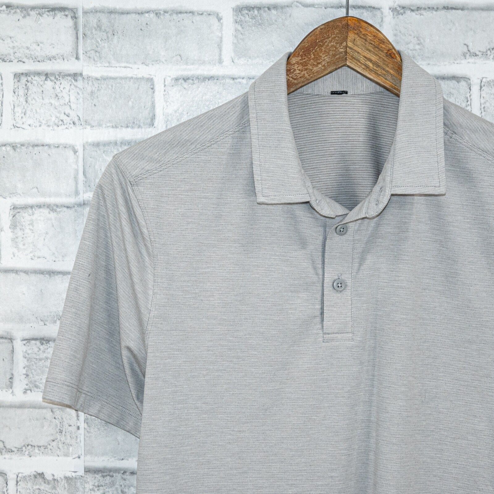 Lululemon Lululemon Men's Vent Tech Polo Shirt Short sleeve in Gray Size US S / EU 44-46 / 1 - 5 Thumbnail