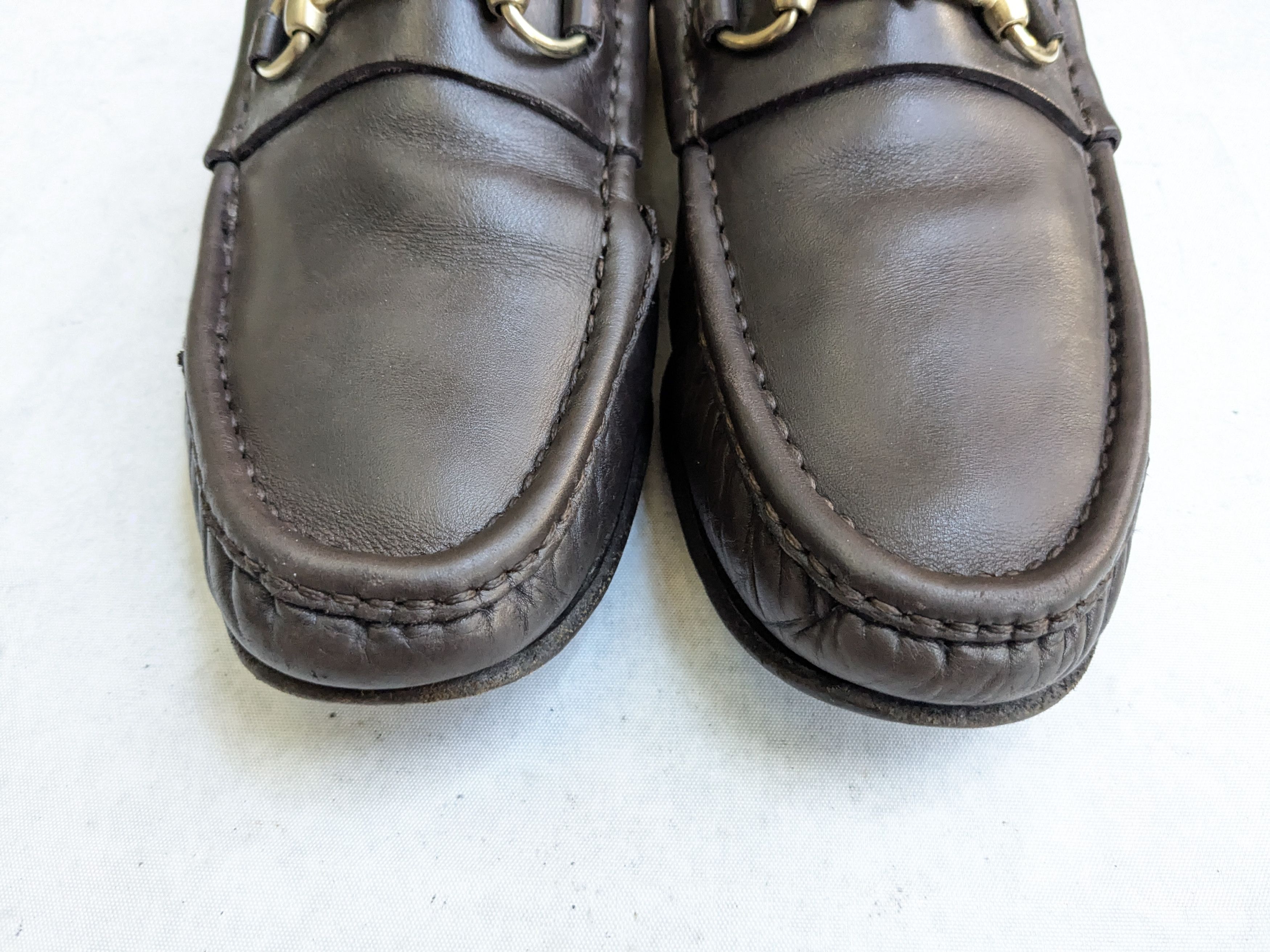 Gucci Gucci Horsebit Loafers Brown 10 Leather Size US 10 / EU 43 - 4 Thumbnail