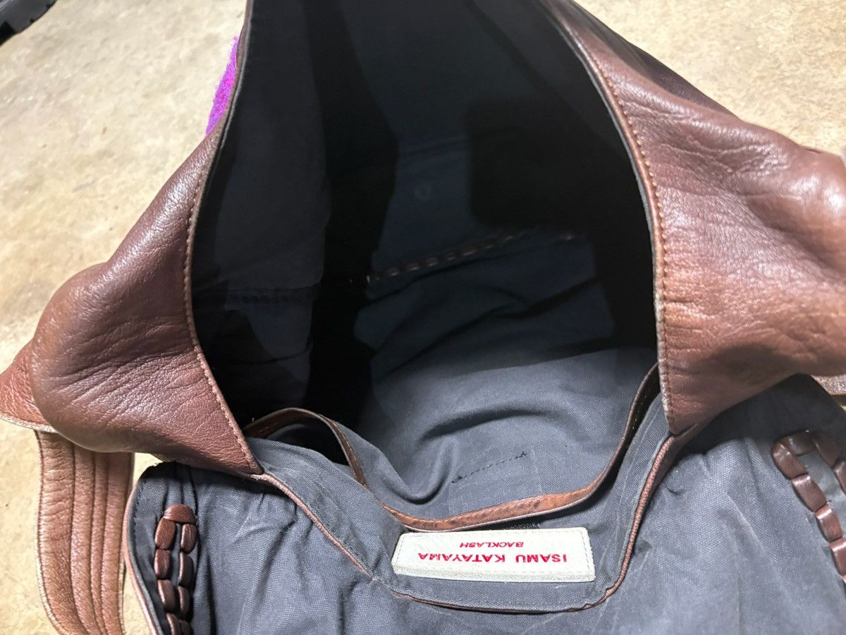 Isamu Katayama Backlash Backlash by Isamu Katayama Leather Shoulder Bag Size ONE SIZE - 7 Thumbnail