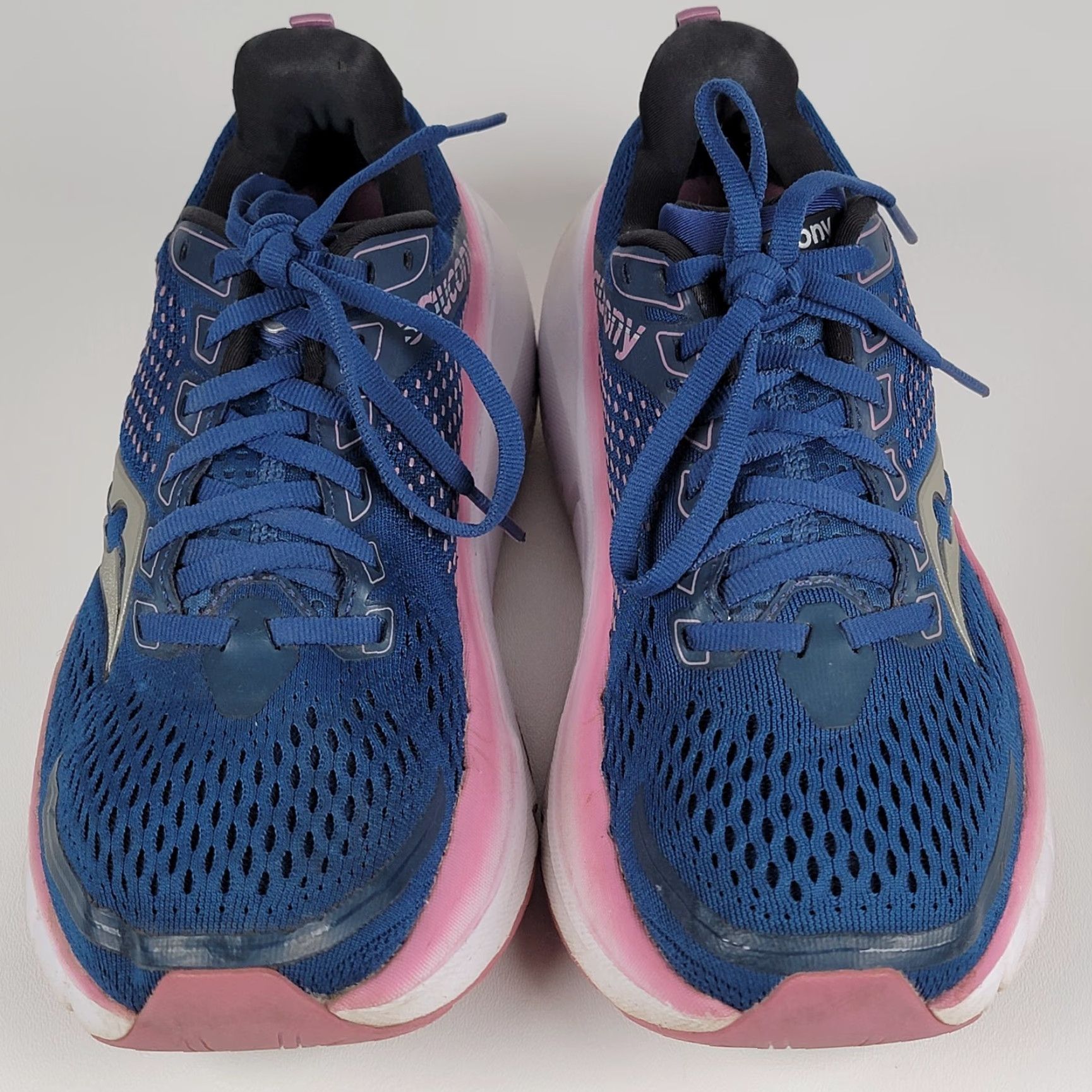Saucony Saucony Guide 17 Women's Blue Lace Up Low Top Running Shoes Size 7.5 S10936-106 Sneaker Athletic Shoes Comfort Size M / US 6-8 / IT 42-44 - 2 Thumbnail