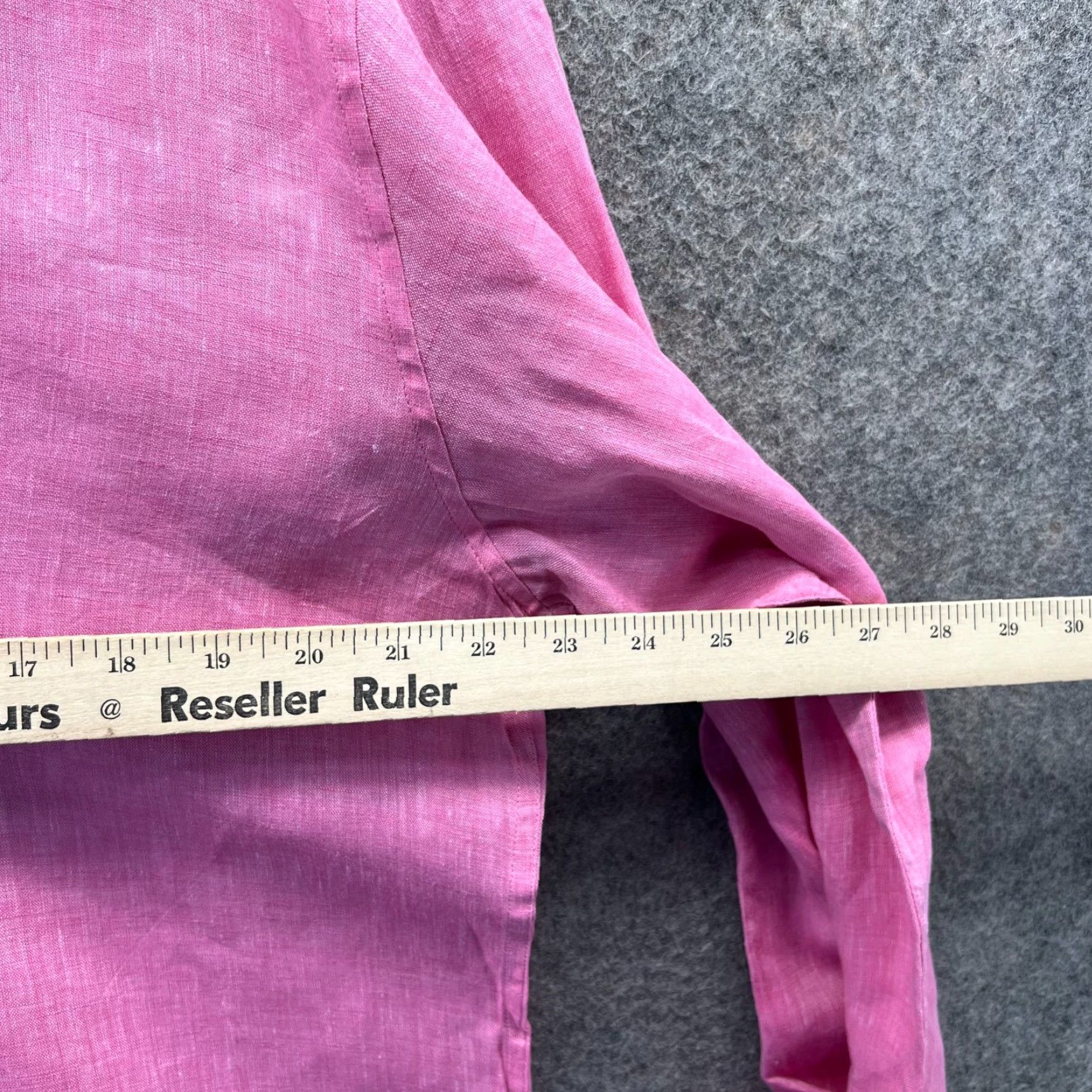 Robert Graham Robert Graham Shirt Mens Medium Pink Button Down Classic Roll Up Cuff Cotton Size US M / EU 48-50 / 2 - 3 Thumbnail