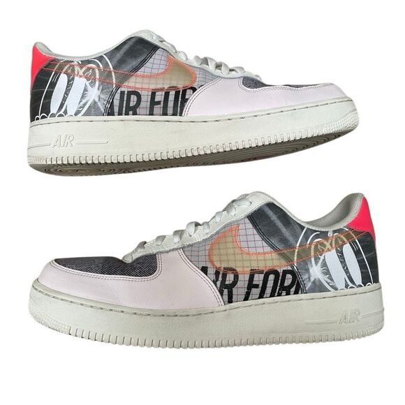 Nike AF1 Low Zine Men’s 13 Print Culture Graffiti Light Soft