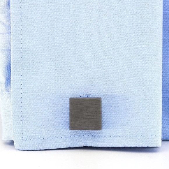 Other Men Classic Square Wedding Cufflink Size ONE SIZE - 2 Thumbnail