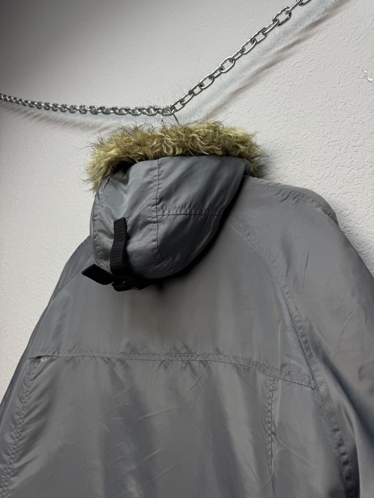 If Six Was Nine WOW😻 Vintage Fur JACKET Mohair LGB HOODIE JAPAN CANADA GOOSE Size US XL / EU 56 / 4 - 10 Thumbnail
