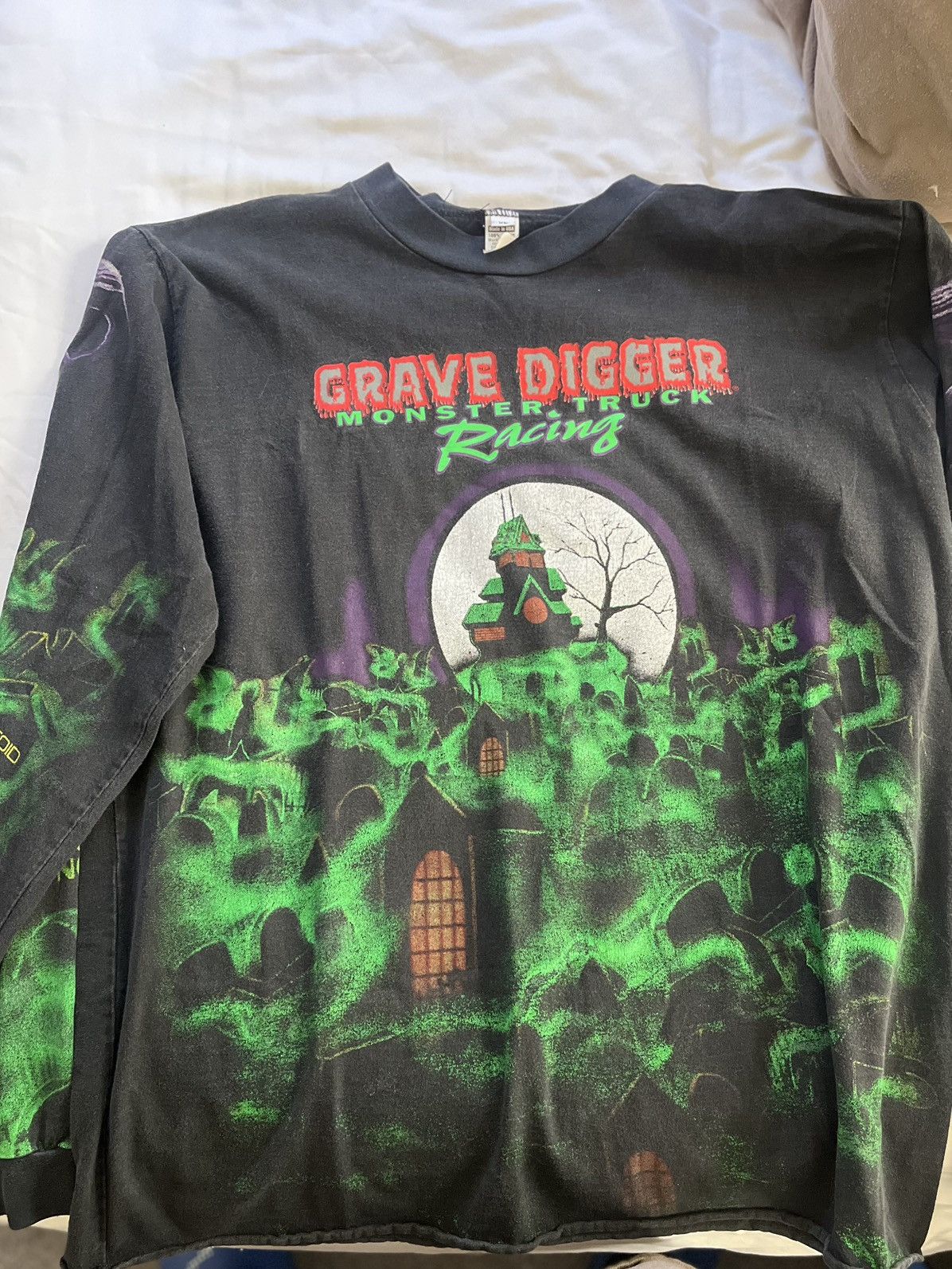 Other 90s Grave Digger Monster Truck Grail Size US XL / EU 56 / 4 - 1 Thumbnail