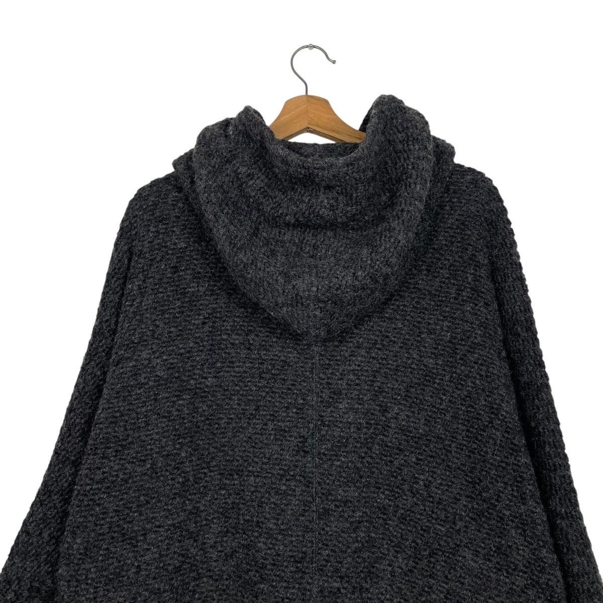 Zucca Zucca Hooded Black Jacket Size US M / EU 48-50 / 2 - 8 Thumbnail