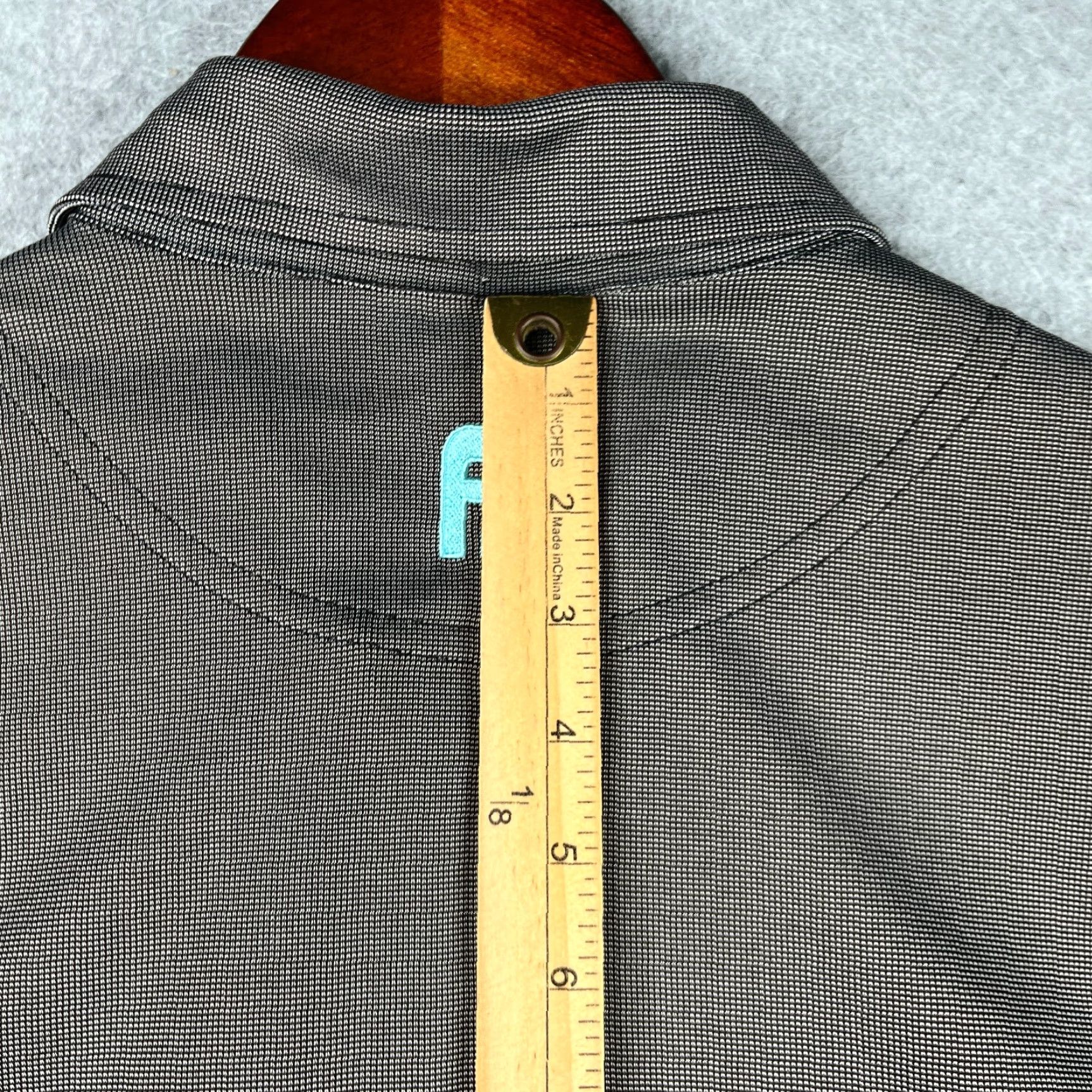 Footjoy FootJoy Polo Shirt Mens Medium Gray Teal Blue Accent Stretch Golf Shirt Casual Workwear Striped Logo 90s? Size US M / EU 48-50 / 2 - 7 Thumbnail