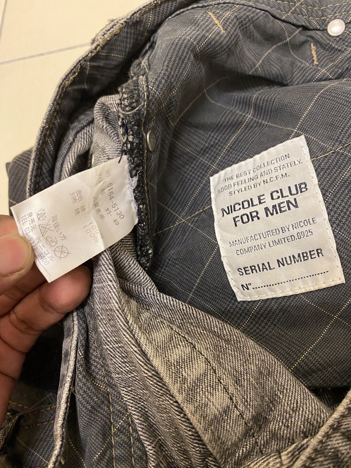 If Six Was Nine × Japanese Brand × Nicole Club Nicole Club Multipocket Cargo Bondage Jeans Size US 32 / EU 48 - 14 Thumbnail