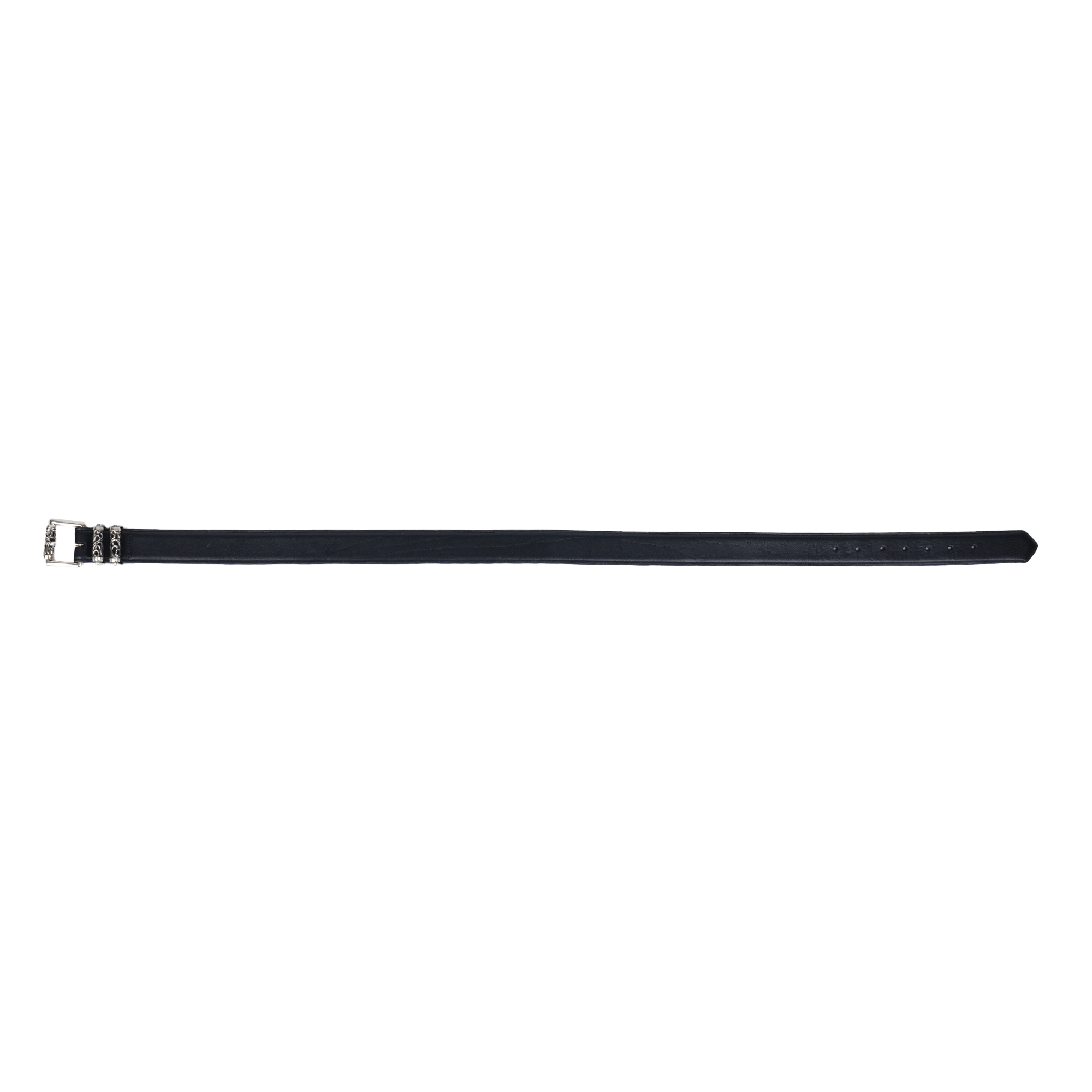 Chrome Hearts BLACK ROLLER BELT Size 36 - 3 Thumbnail