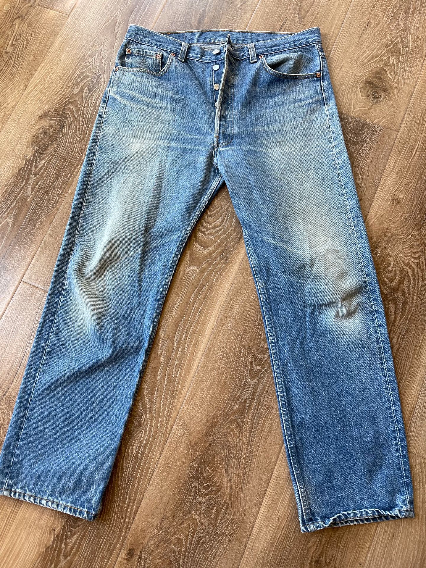 Other Vintage 90s Levi's 501 USA Size US 26 / EU 42 - 1 Thumbnail