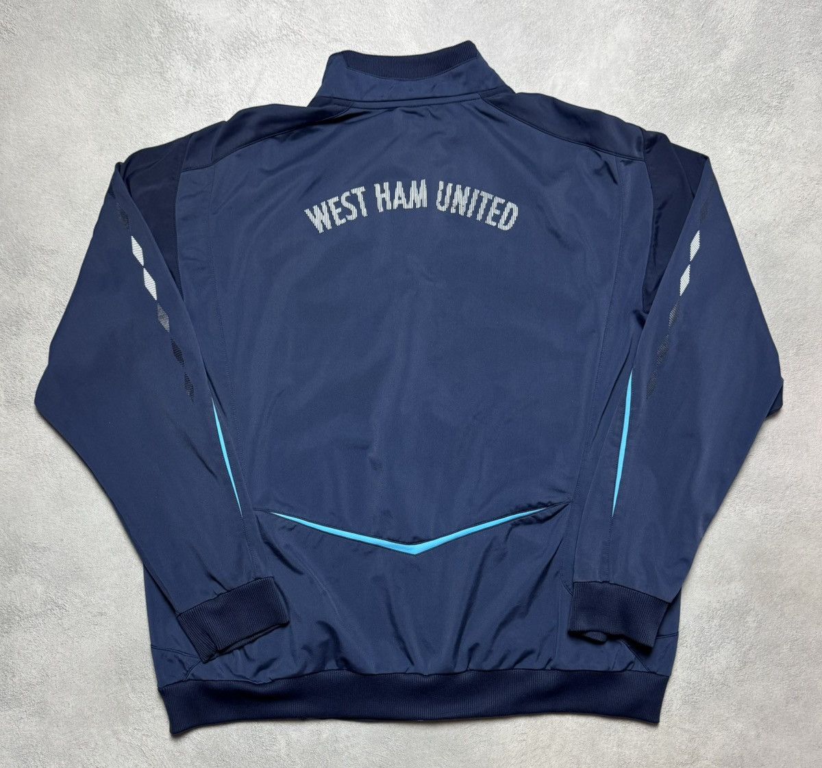 Umbro West Ham United 2008 2009 Football Soccer Track Jacket Umbro Size US XXL / EU 58 / 5 - 2 Thumbnail