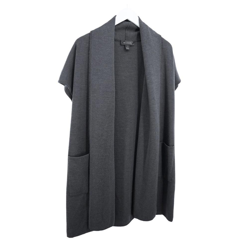 Andrew St. John St. John Gray Open Cardigan Size S Size S / US 4 / IT 40 - 3 Thumbnail
