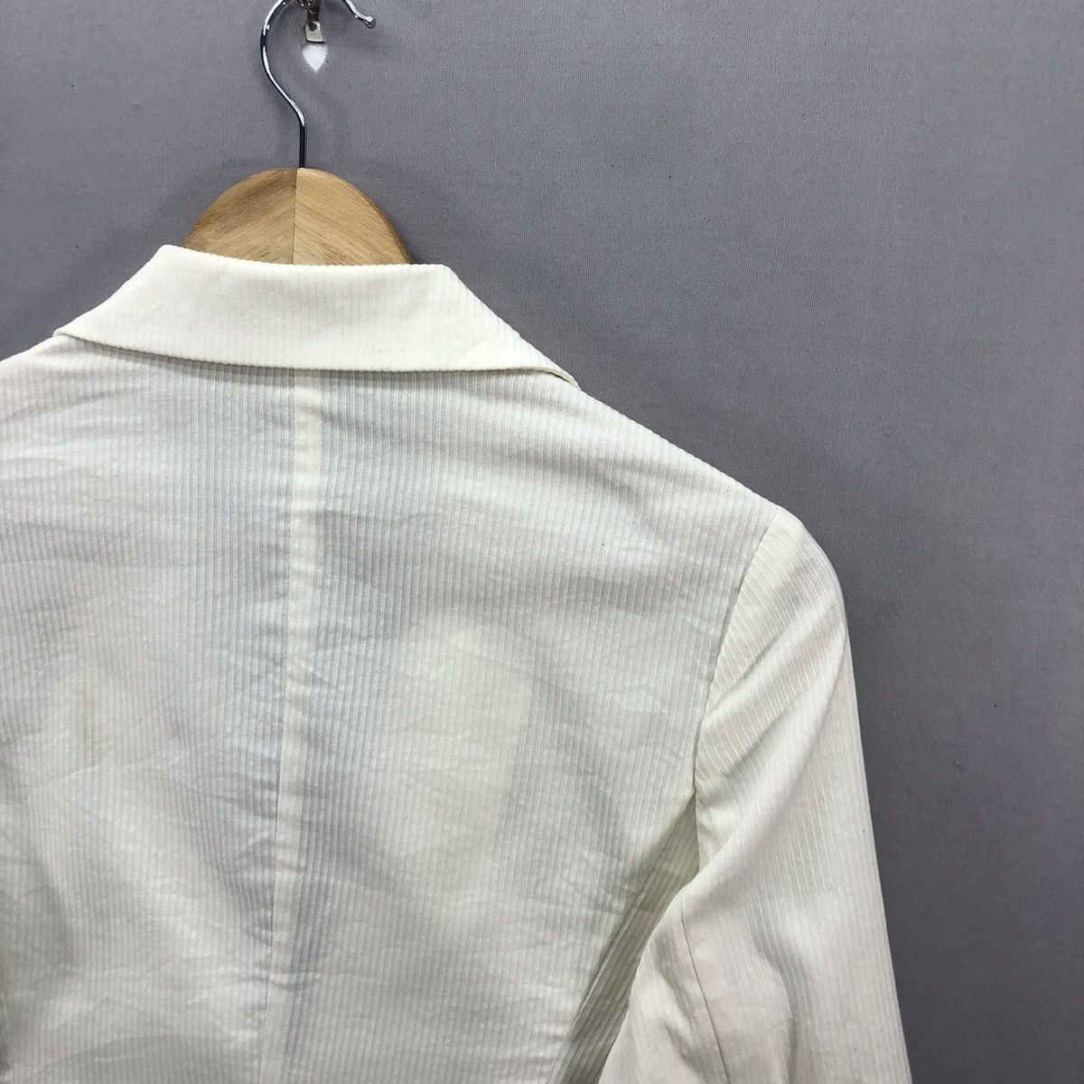 Yohji Yamamoto Inéd 1 Button Blazer Jacket Size XS / US 0-2 / IT 36-38 - 10 Thumbnail