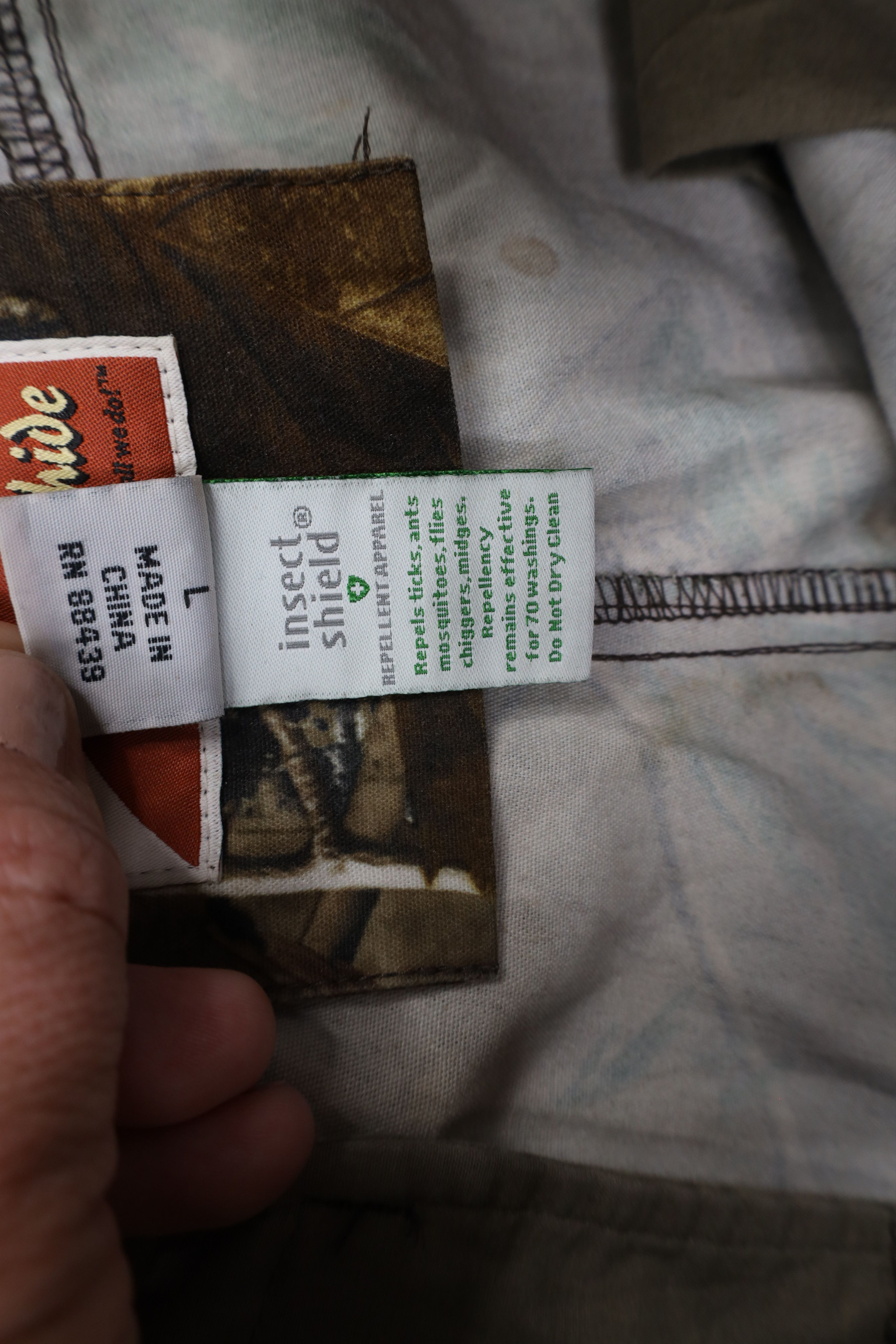 Vintage Vintage Streetwear ElimiTick Repellant Wide Leg Cargo Pants Size US 36 / EU 52 - 9 Thumbnail
