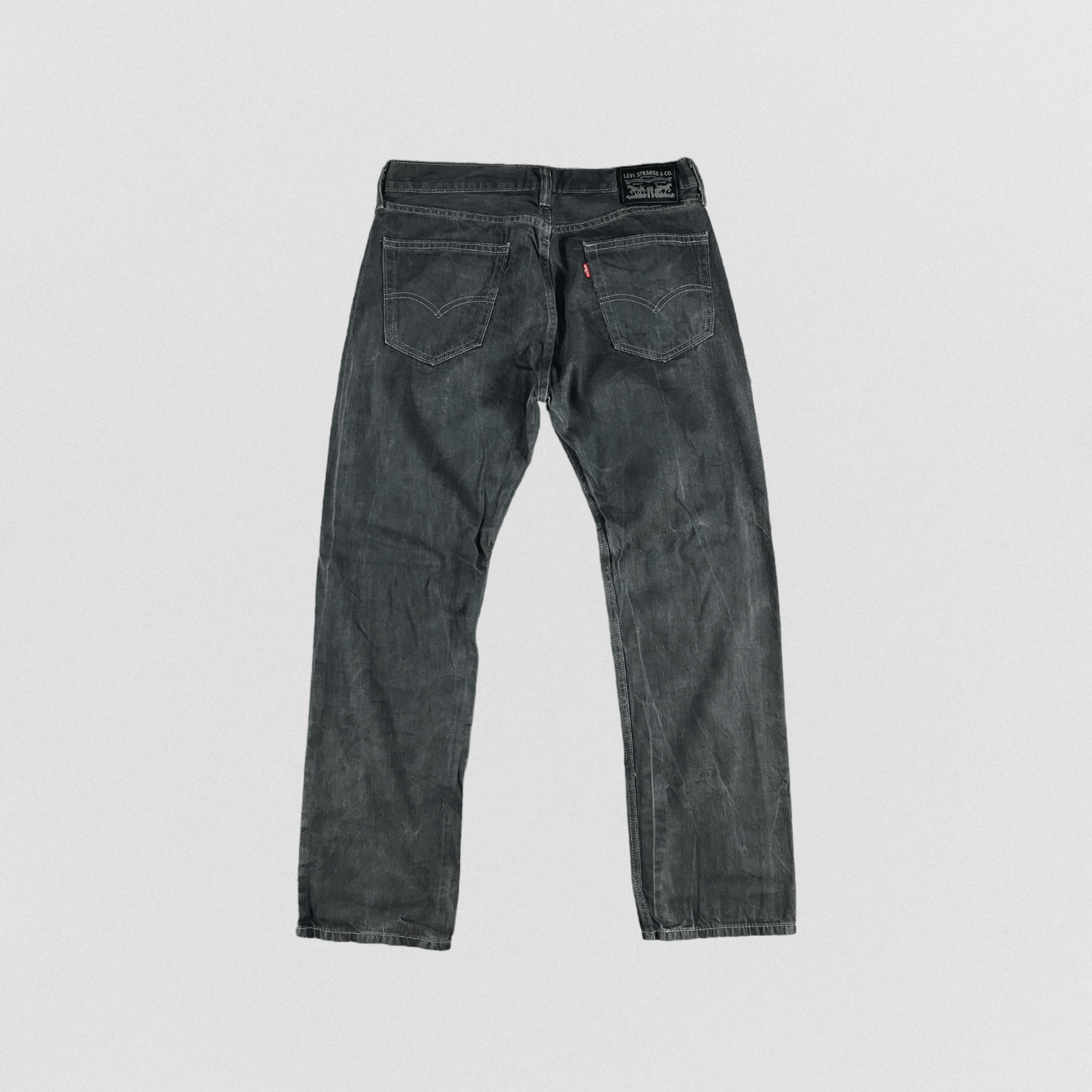 Levi's × Vintage Vintage Faded Black Levis 505 Jeans-JM2828 Size US 34 / EU 50 - 2 Thumbnail