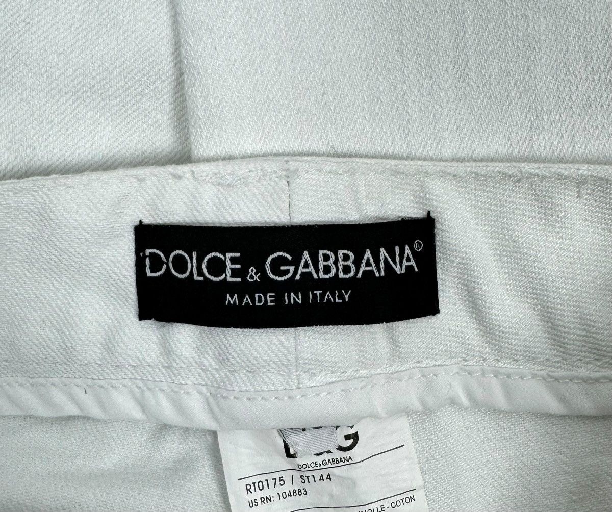 Dolce & Gabbana Dolce & Gabbana Jeans Crop Metal Logo Button Accent size 40 Size 27" / US 4 / IT 40 - 16 Thumbnail