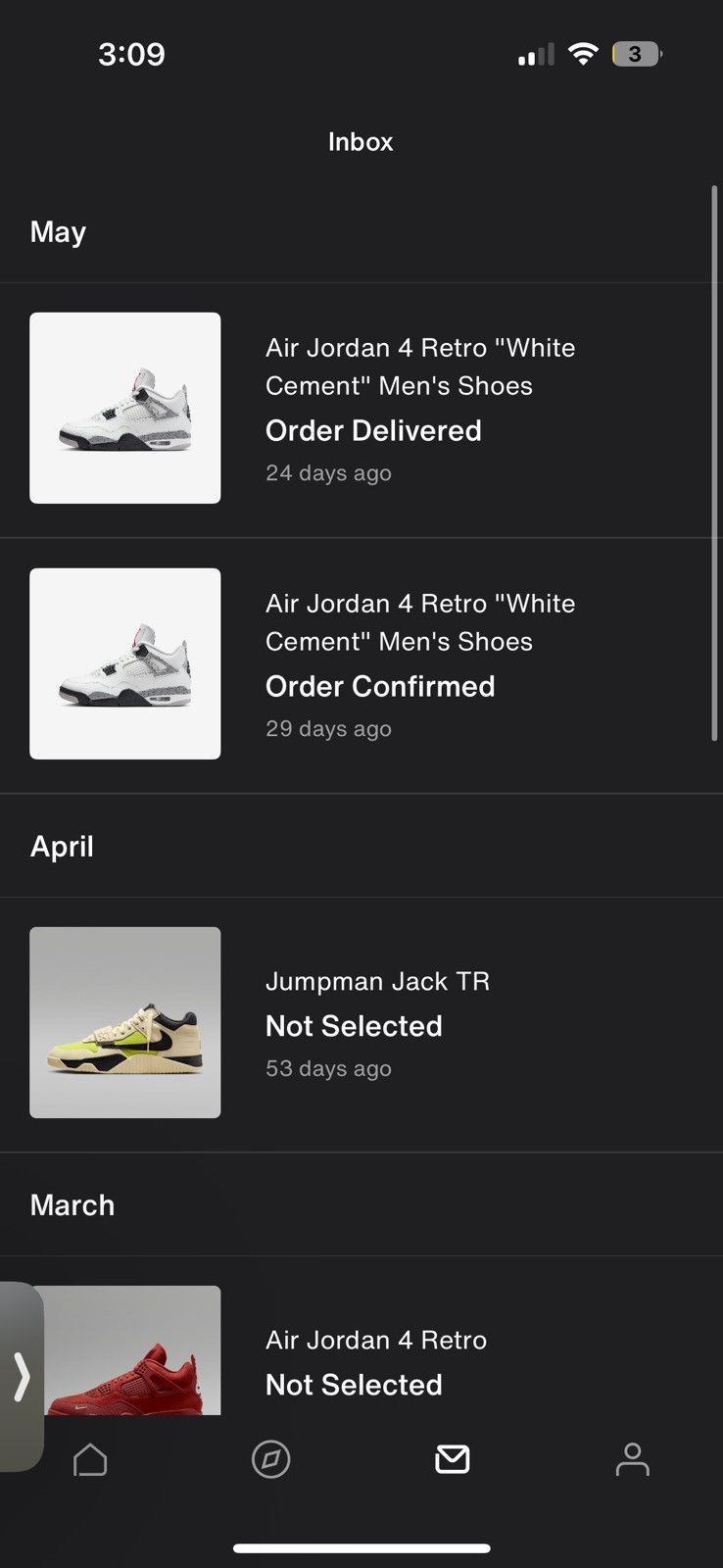 Jordan Brand × Nike Jordan 4 White Cement 2025 Size US 8 / EU 41 - 9 Thumbnail