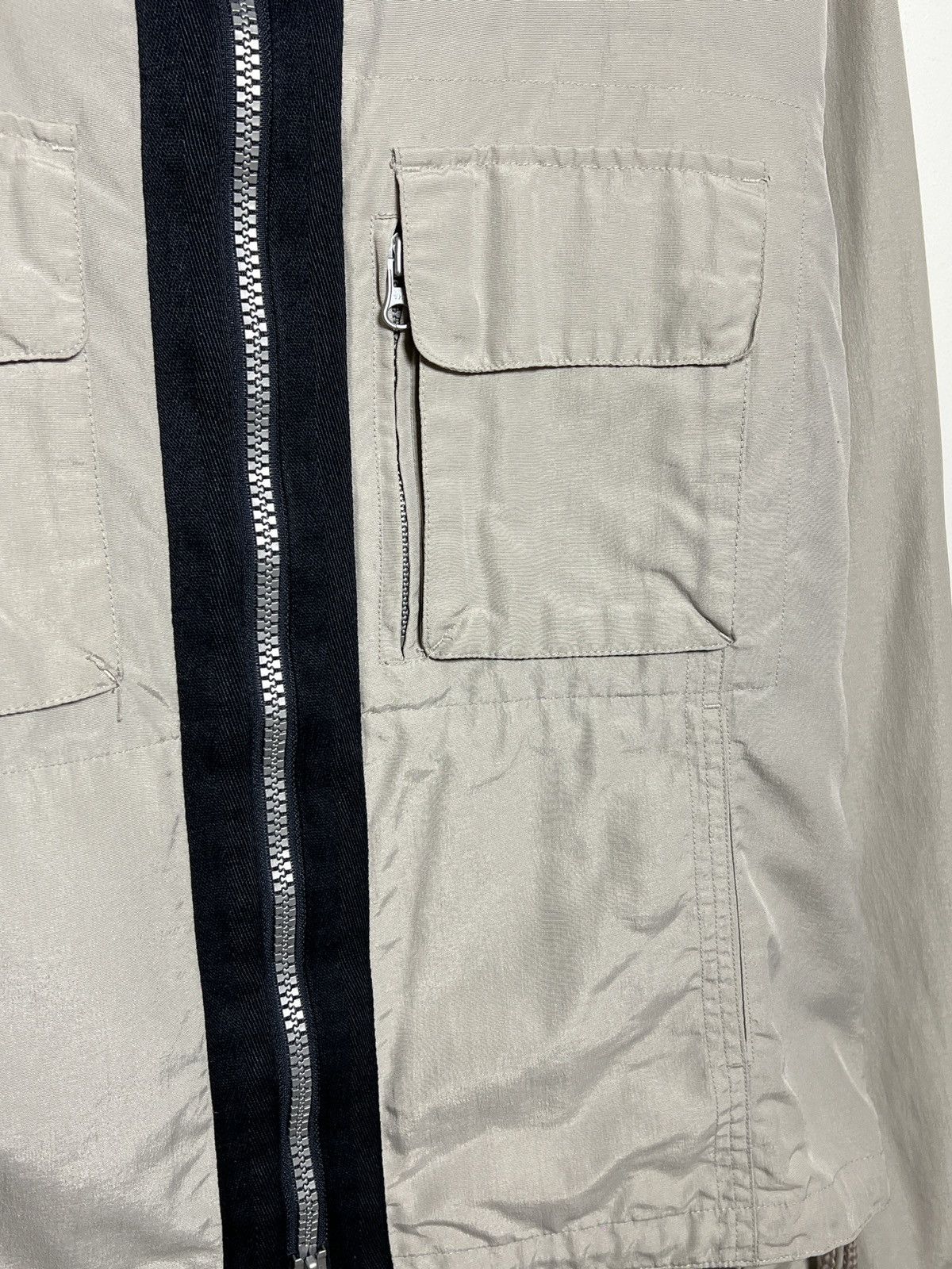 Giorgio Armani armani y2k multipocket moto biker jacket M-L Size US M / EU 48-50 / 2 - 7 Thumbnail
