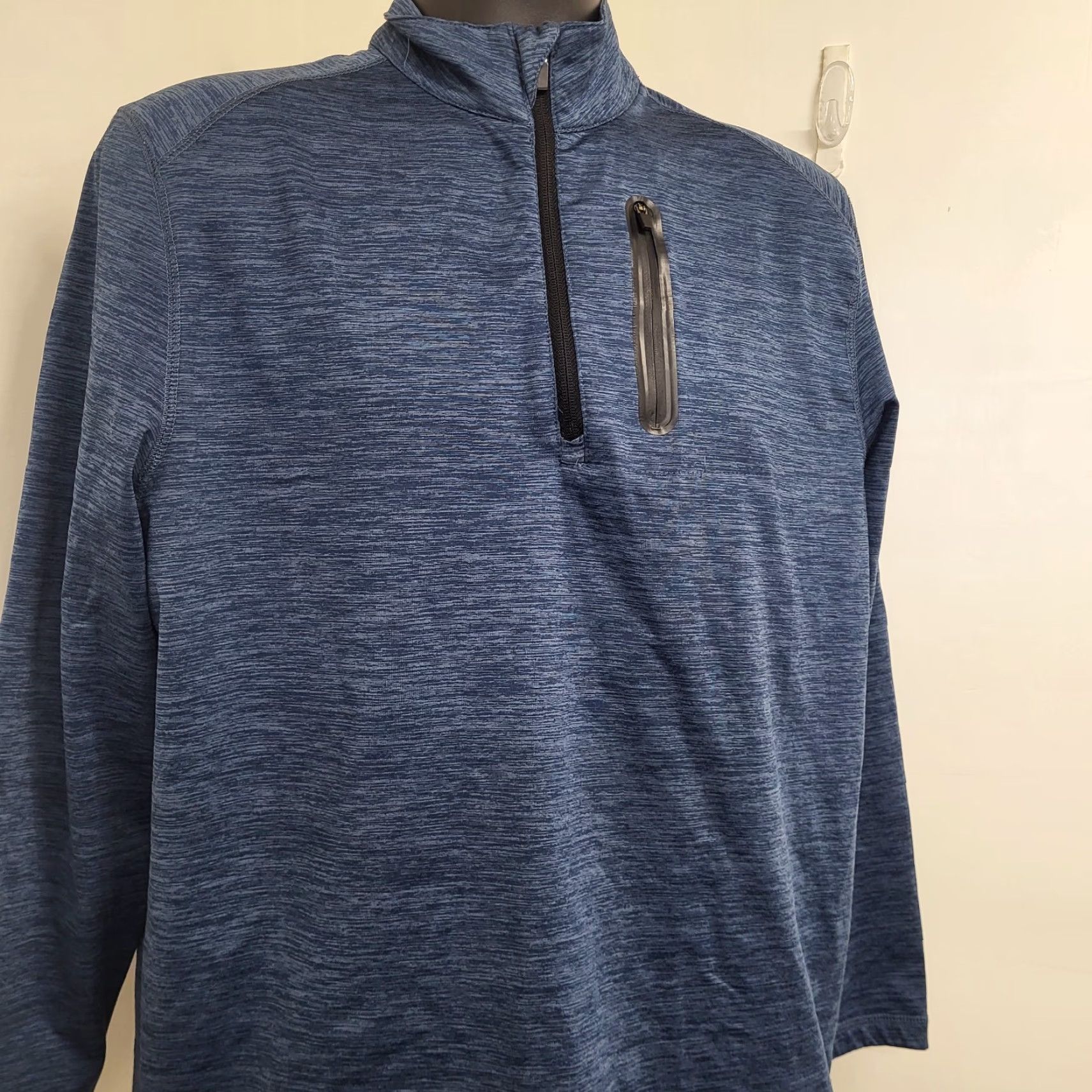 PGA Tour PGA Tour Sweater 1/2 Zip Men's Medium Dark Heather Blue Long Sleeve Pocket Size US M / EU 48-50 / 2 - 3 Thumbnail