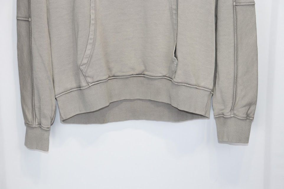 Balmain o1rshd1 Logo Embroidered Hoodie in Grey Size US XL / EU 56 / 4 - 4 Thumbnail