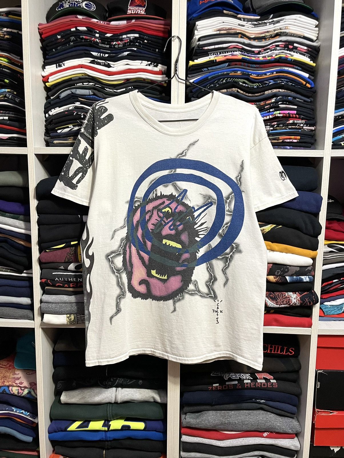 Travis Scott Travis Scott Cactus Jack Fragment Design Sunrise T-Shirt Size US M / EU 48-50 / 2 - 1 Thumbnail