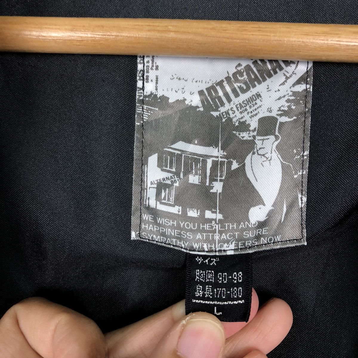 Japanese Brand 🔥WOOL BOMBER JACKET ARTISANAT JAPAN ISSEY MIYAKE Size US L / EU 52-54 / 3 - 12 Thumbnail