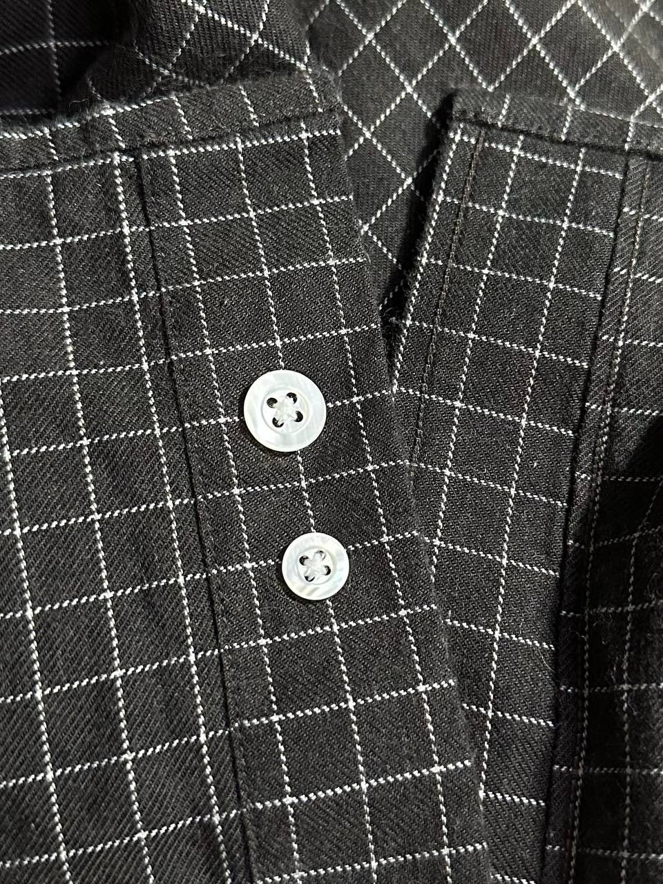 AMI AMI PARIS Alexandre Mattiussi Plaid Shirt buttons brown sz40 Size US M / EU 48-50 / 2 - 3 Thumbnail
