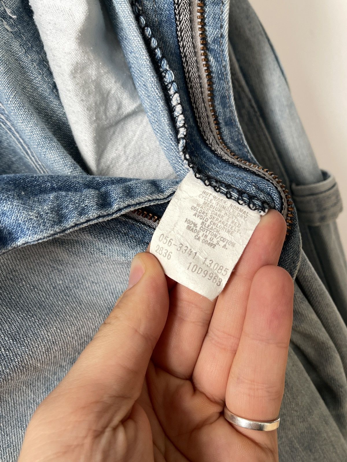 Lee Vintage LEE Women’s Blue Jeans Size S/M Made In USA Size 28" / US 6 / IT 42 - 8 Thumbnail