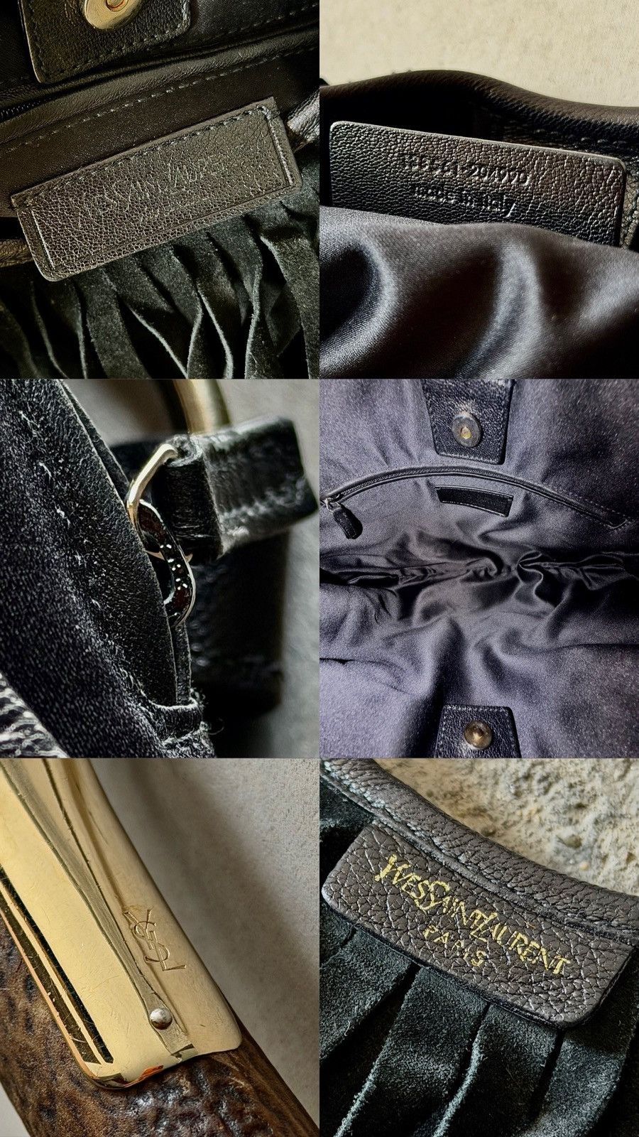 Yves Saint Laurent Archive Yves Saint Laurent - Tom Ford - 2002 Fringe Mombasa Size ONE SIZE - 23 Thumbnail