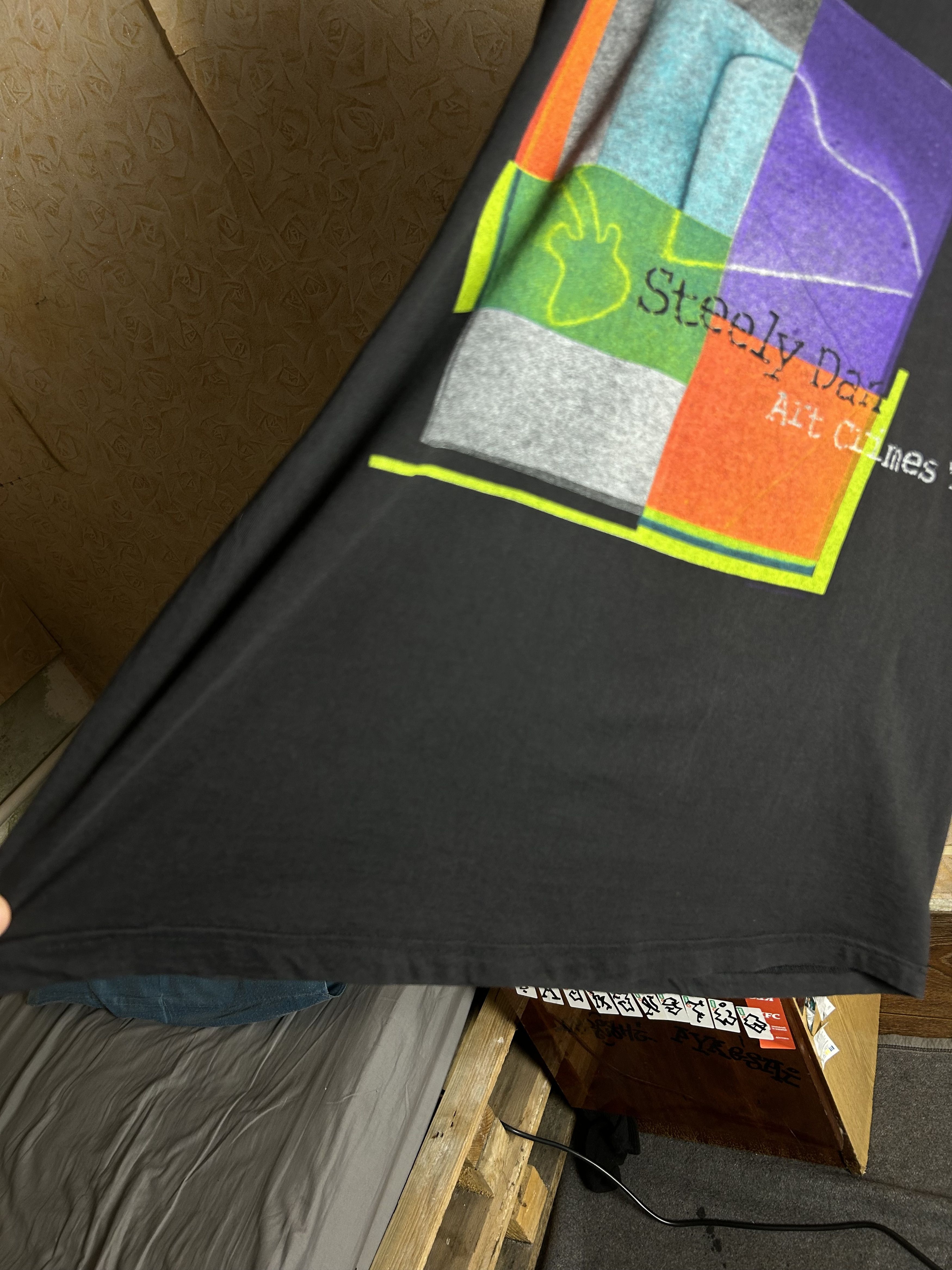 Band Tees Vintage 1996 Steely Dan Art Crimes Rock Band Tour T-shirt Size US L / EU 52-54 / 3 - 6 Thumbnail