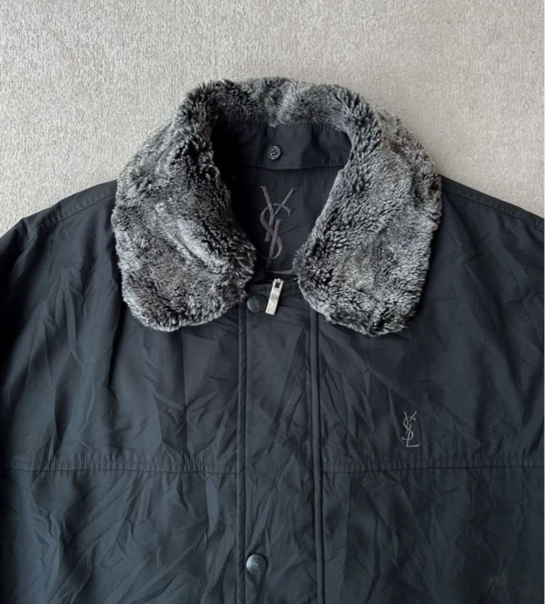 Yves Saint Laurent Vintage Yves Saint Laurent Jacket YSL Jacket Size US XL / EU 56 / 4 - 3 Thumbnail