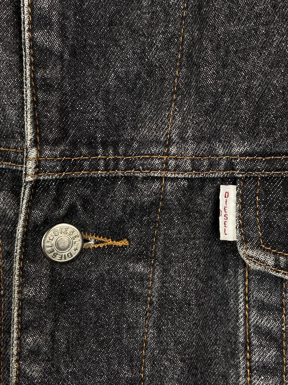 Diesel Diesel grey vintage denim jacket washed L Size L / US 10 / IT 46 - 2 Thumbnail