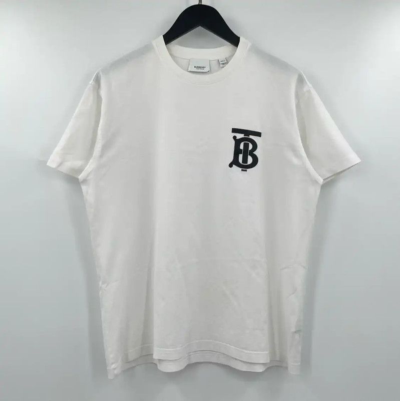 Burberry Burberry White Cotton Short Sleeve T-Shirt Size US XS / EU 42 / 0 - 1 Thumbnail