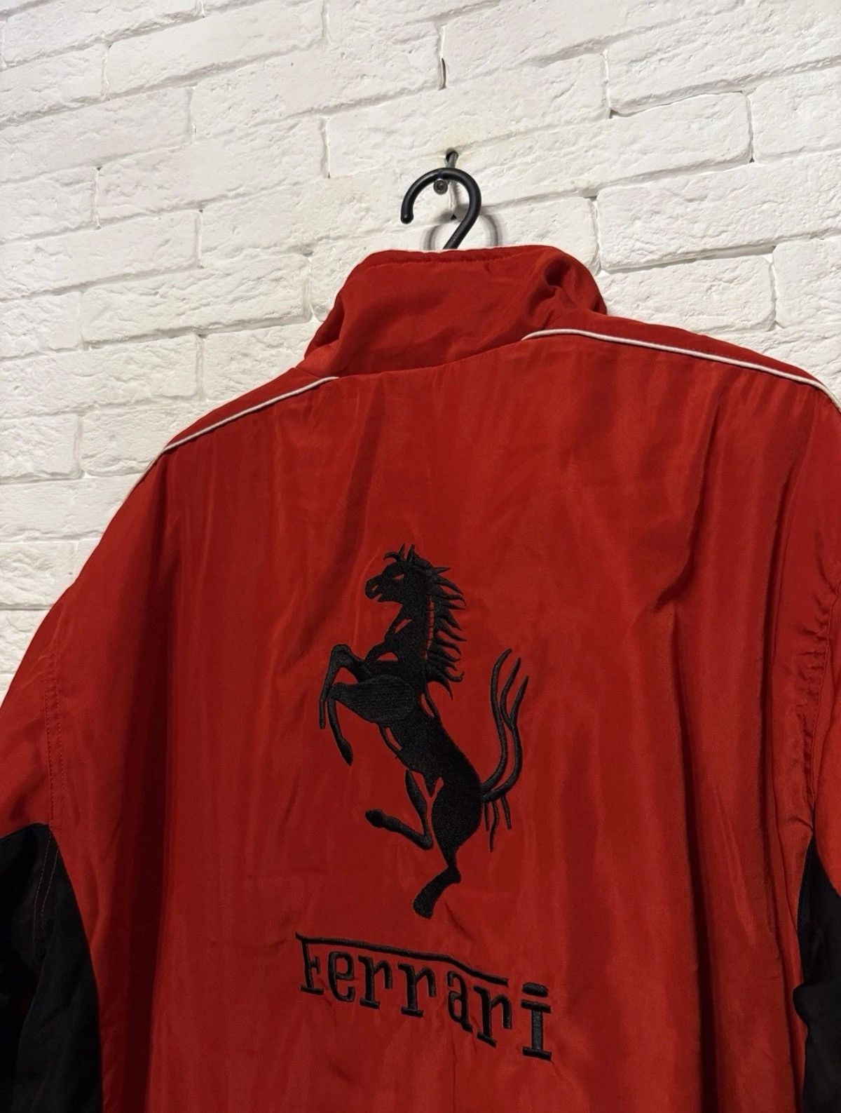 Ferrari Vintage Ferrari F1 Racing Bomber Jacket Bridgestone Shell Size US XL / EU 56 / 4 - 10 Thumbnail