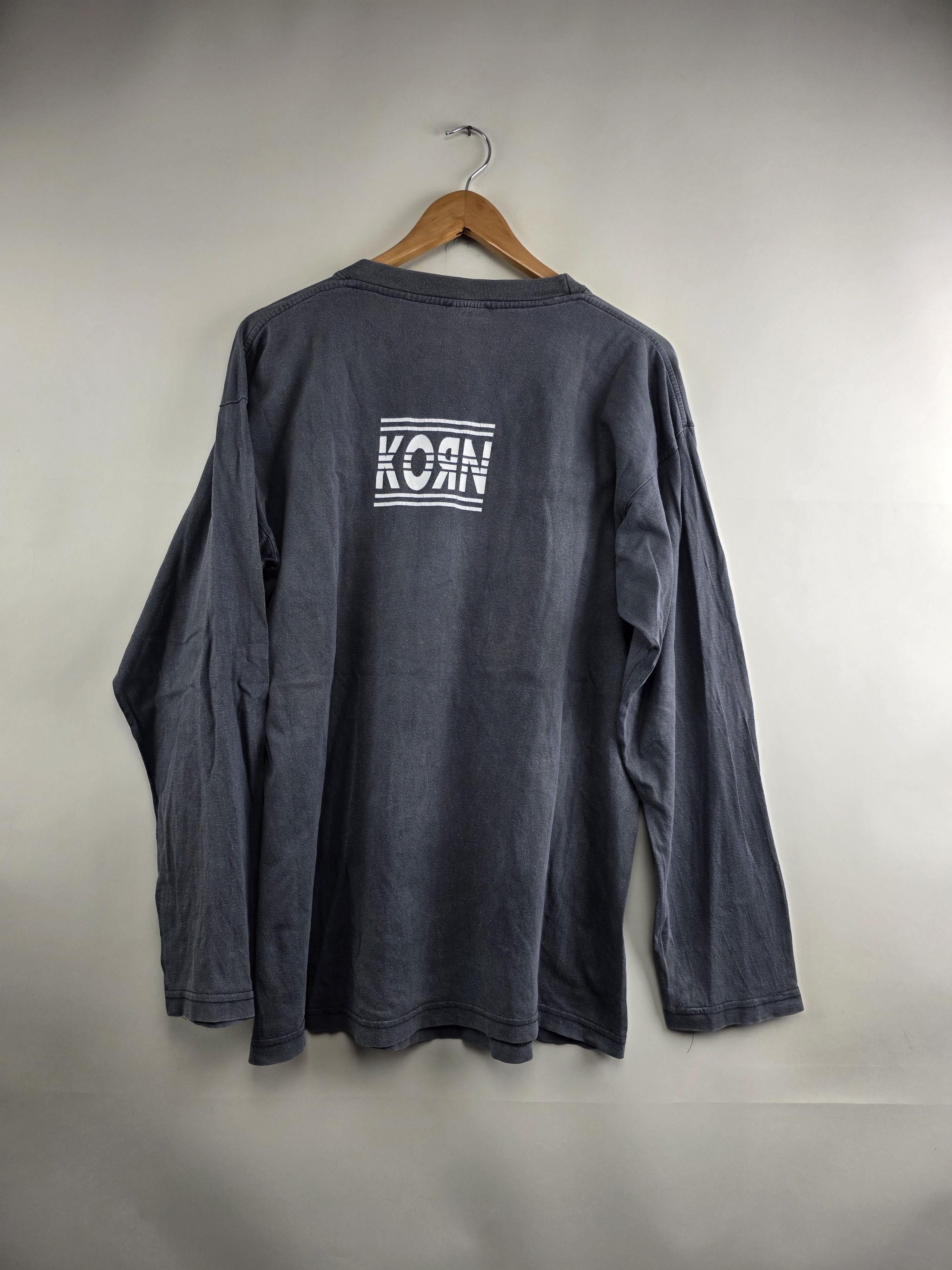 adidas Korn ロングTシャツ XL adidas KORN Longsleeve - Black