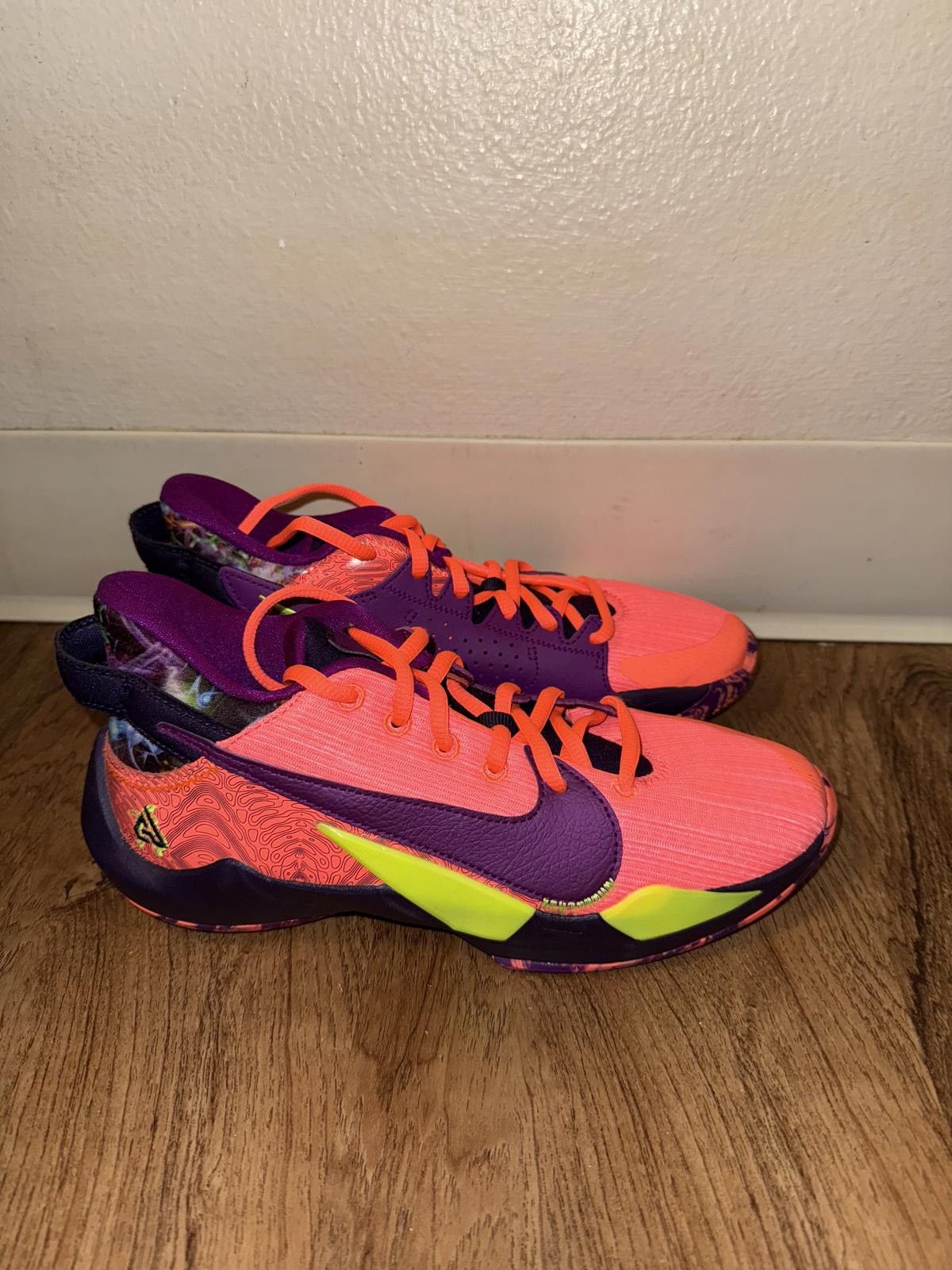 Nike Nike Zoom Freak 2 SE Bright Mango (Gs) Giannis Size US 5.5 / EU 38 - 1 Thumbnail