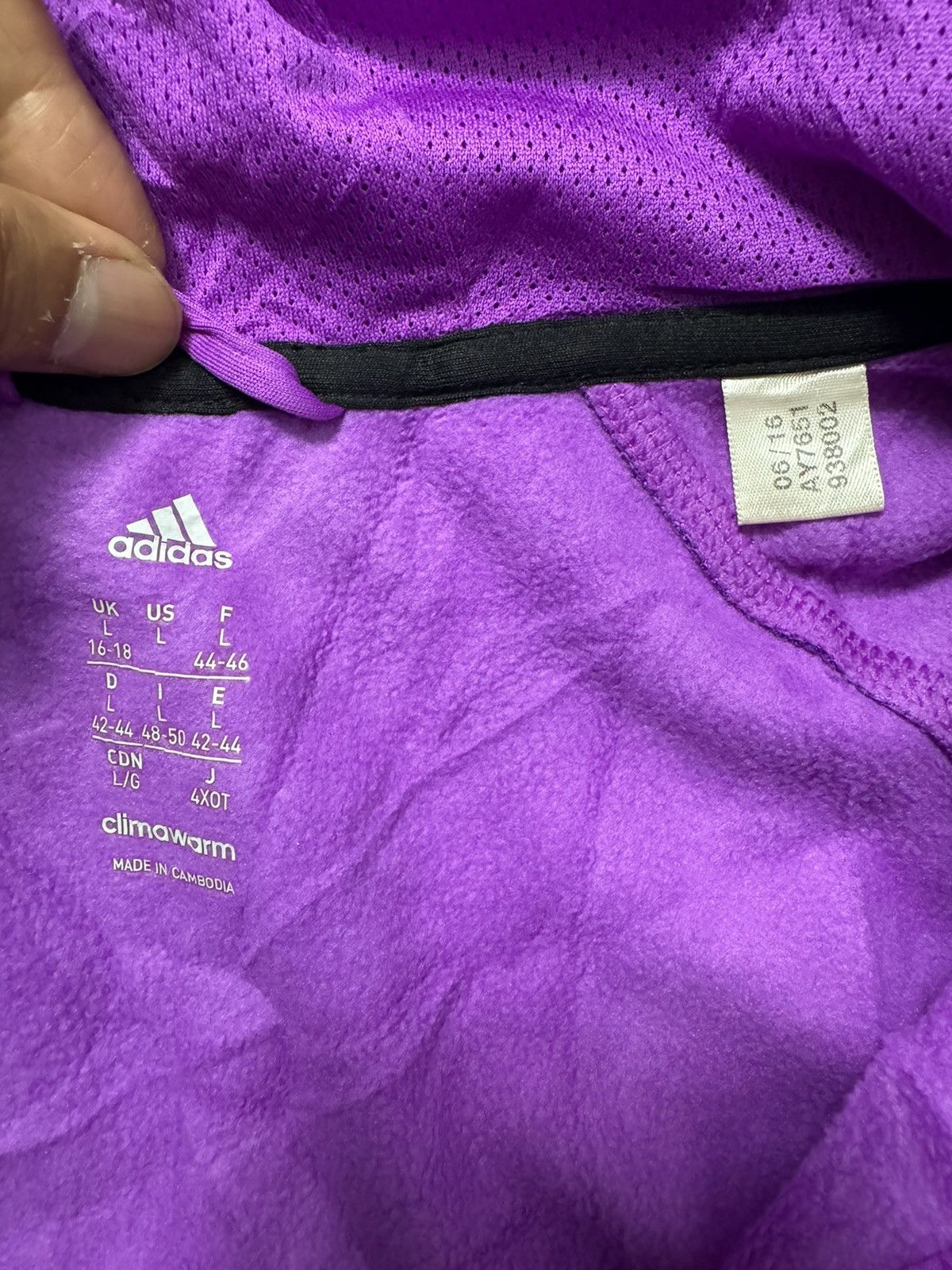 Adidas Adidas Climawarm hoodie Zipper Size US L / EU 52-54 / 3 - 5 Thumbnail