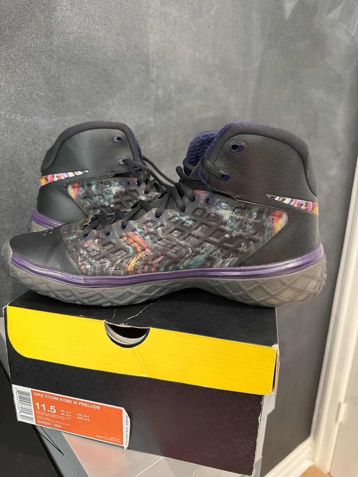 Nike Nike Kobe 3 Prelude Pack Size 11.5 with Box Size US 11.5 / EU 44-45 - 2 Thumbnail