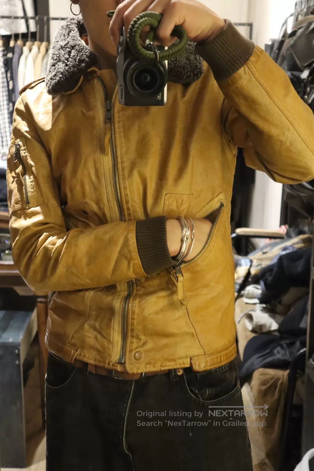 Jean Paul Gaultier Jean Paul GAULTIER Air Force Leather Jacket. Size US M / EU 48-50 / 2 - 1 Thumbnail