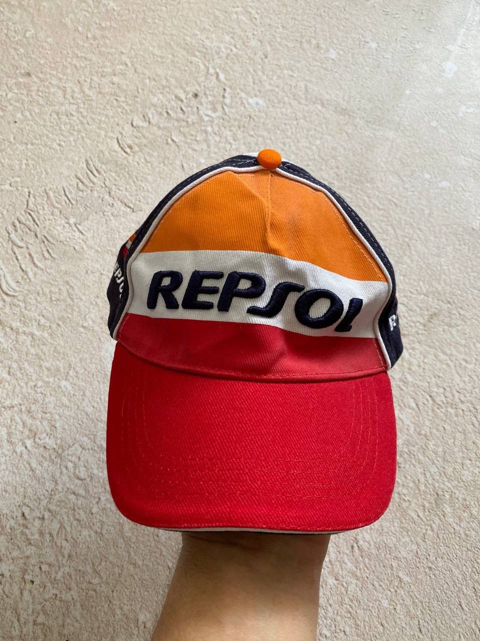 Vintage Repsol Nascar vintage racing distressed cap Size ONE SIZE - 1 Thumbnail