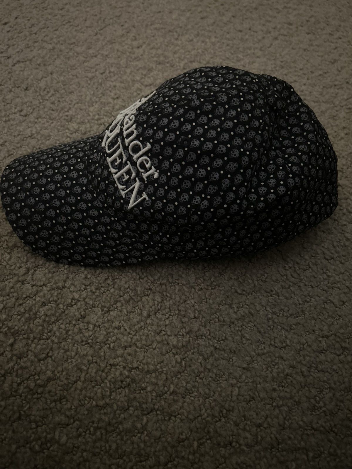 Alexander McQueen Alexander McQueen skull monogram hat Size ONE SIZE - 3 Thumbnail