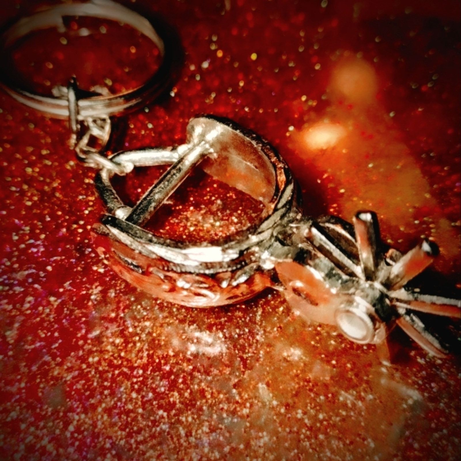 Vintage Vintage silver spur keychain Size ONE SIZE - 1 Thumbnail