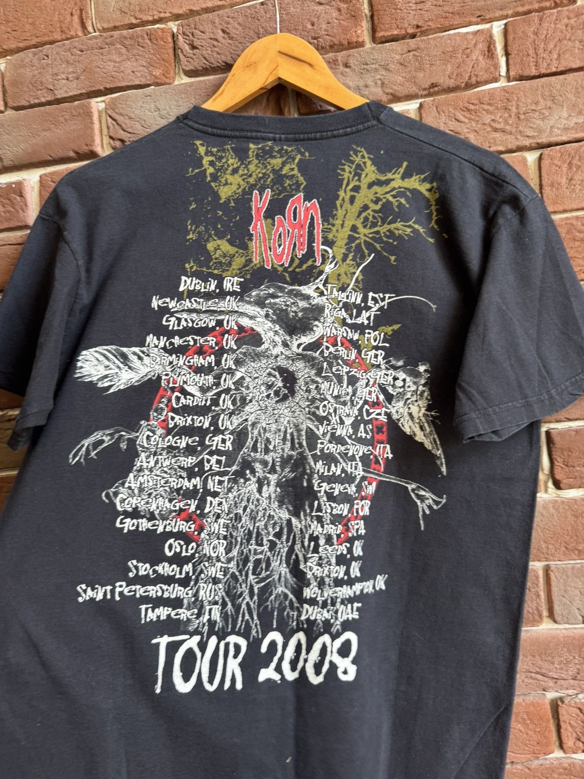Band Tees Vintage Korn We have problem Nu Metal Band 00s T-Shirt y2k Size US M / EU 48-50 / 2 - 8 Thumbnail