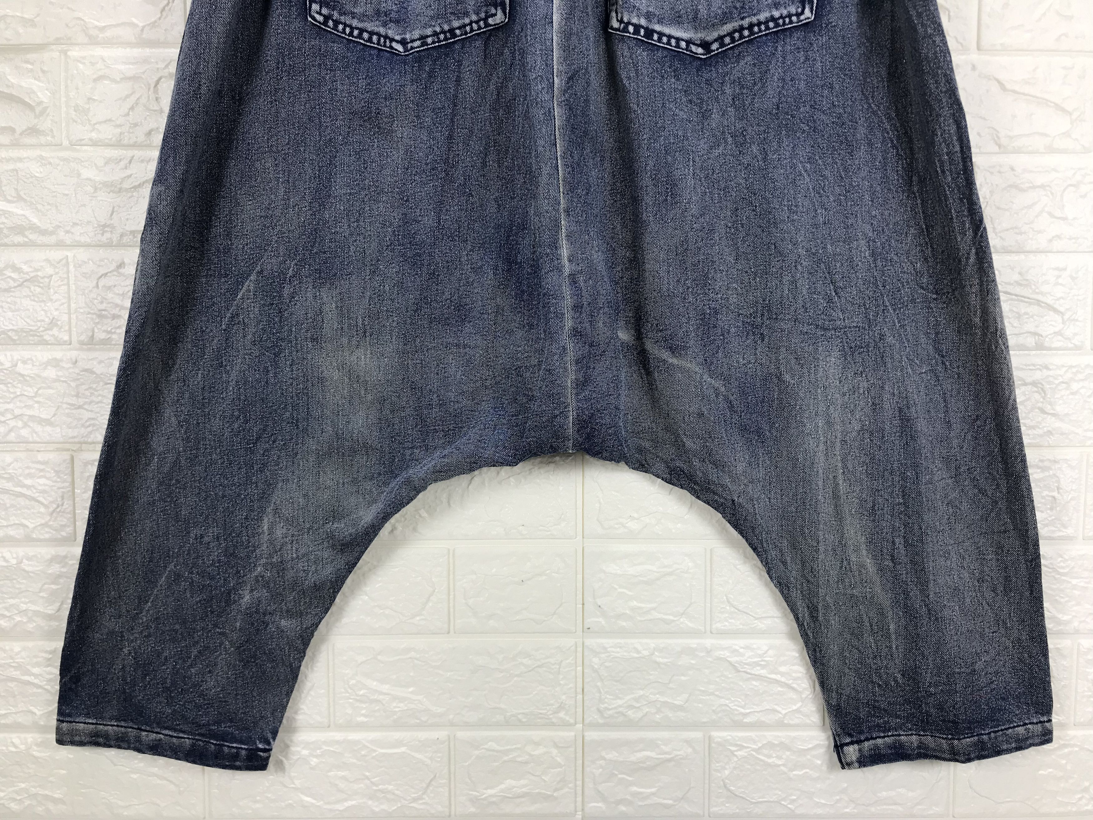 Beauty Beast Embroidered Roses Japanese Cropped Jeans Size US 32 / EU 48 - 8 Thumbnail