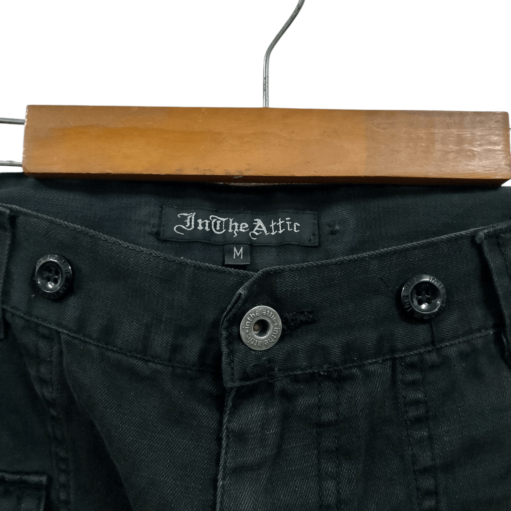 In The Attic Vintage InTheAttic Cargo Pants Y2K Gothic Punk Utility Style Size US 32 / EU 48 - 3 Thumbnail